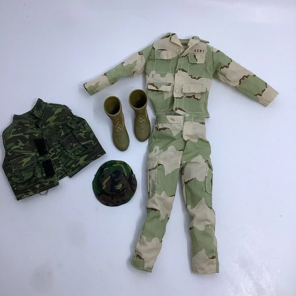 1/6 Scale Military Camo Uniform Outfit Set for 12